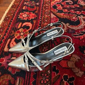 Steve Madden Silver Women's Heels